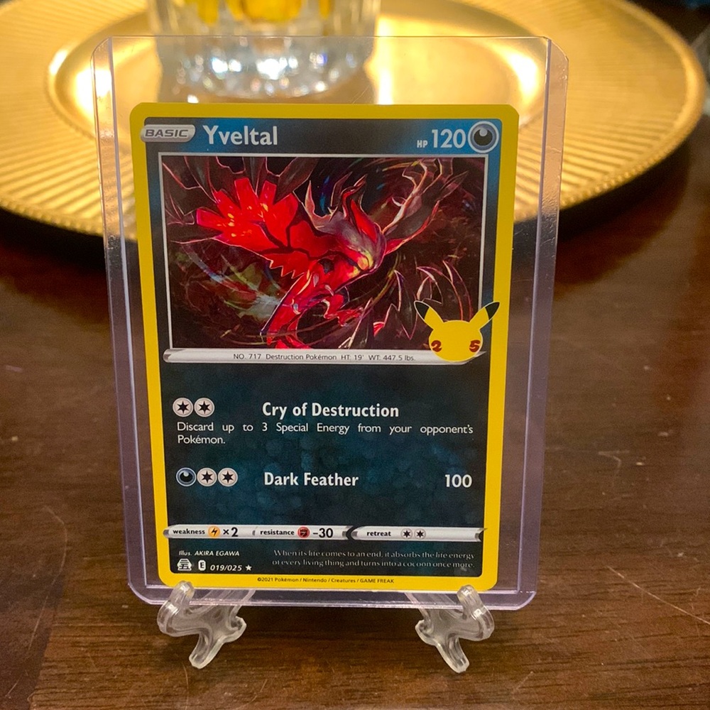 Pokémon Celebration Card